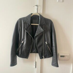 ALLSAINTS Dalby Leather Biker Jacket - 8 UK/4 US